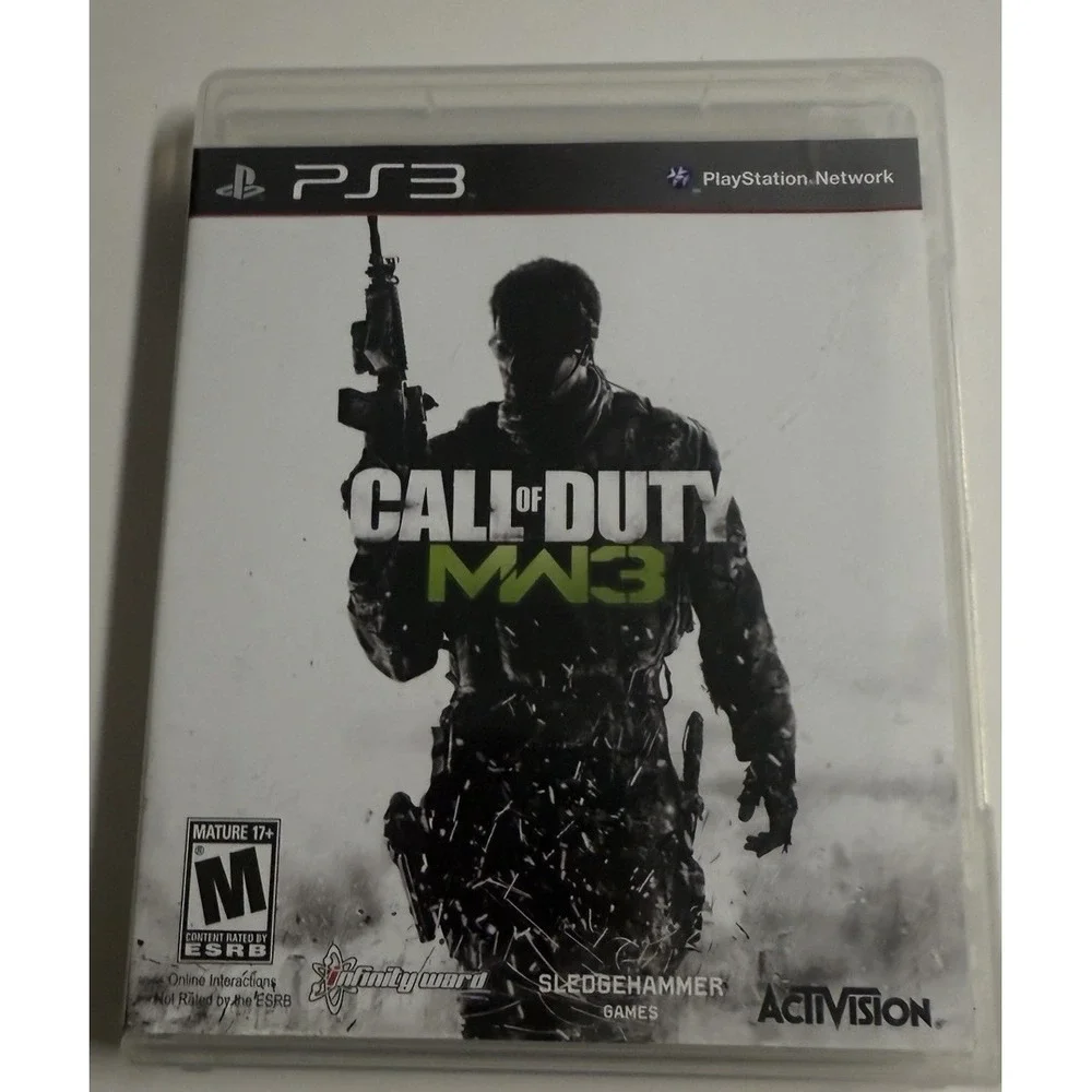 PS3 Call of Duty MW3 Modern Warfare 3 video game, pre-owned‎ (tested)
